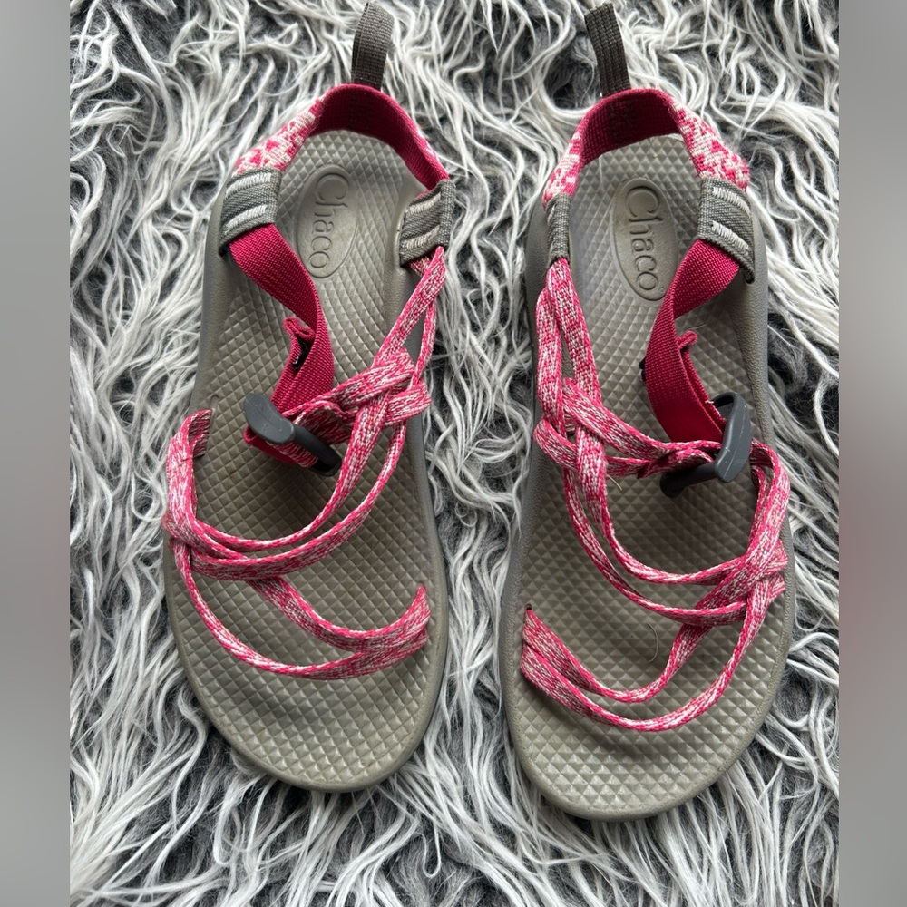 CHACO ZX/1 Classic Rend Pink Waterproof Sport Sandals Kids Sz. 4.